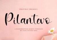Pilantevo Font - Featured Image