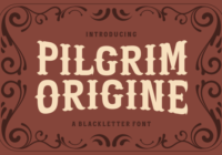 Pilgrim Origine Font - Featured Image