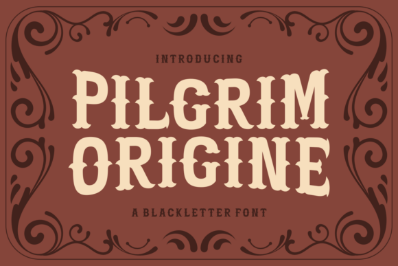 Pilgrim Origine Font - Featured Image