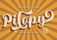 Pilopy Font - Featured Image