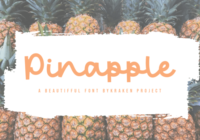 Pinapple Font - Featured Image