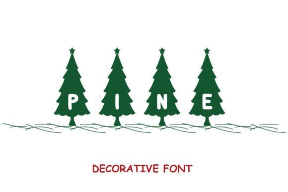 Pine Decorative Font - Featured Image
