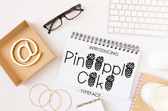 Pineapple Cake Font - Featured Image