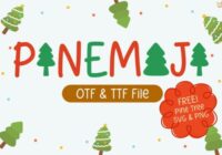 Pinemoji Font - Featured Image