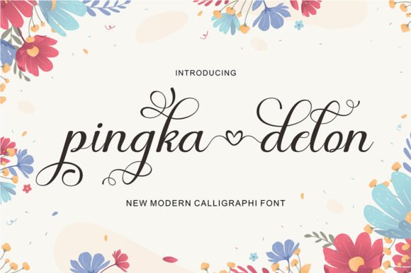 Pingka Delon Font - Featured Image