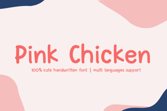 Pink Chicken Font - Featured Image