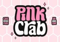 Pink Crab Font - Featured Image