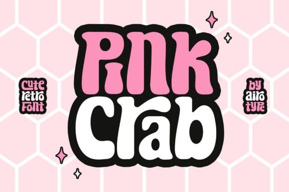 Pink Crab Font - Featured Image