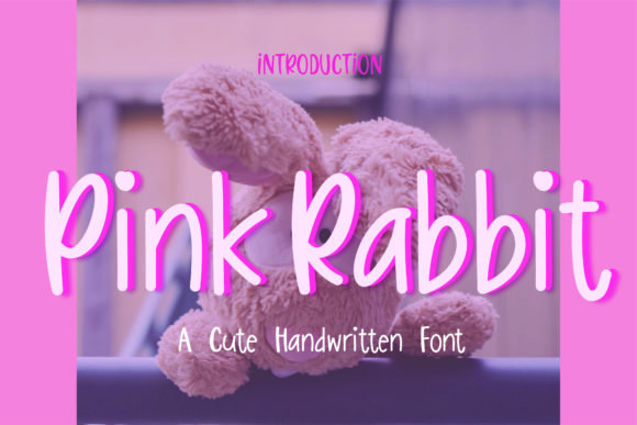 Pink Rabbit Font - Featured Image