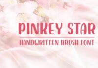 Pinkey Star Font - Featured Image