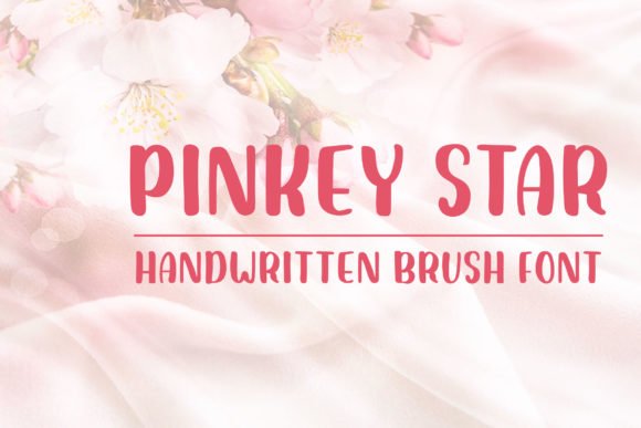 Pinkey Star Font - Featured Image