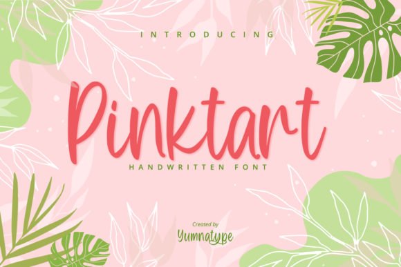 Pinktart Font - Featured Image