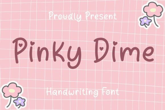 Pinky Dime Font - Featured Image