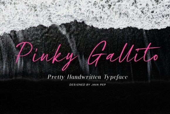 Pinky Gallito Font - Featured Image