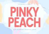 Pinky Peach Font - Featured Image
