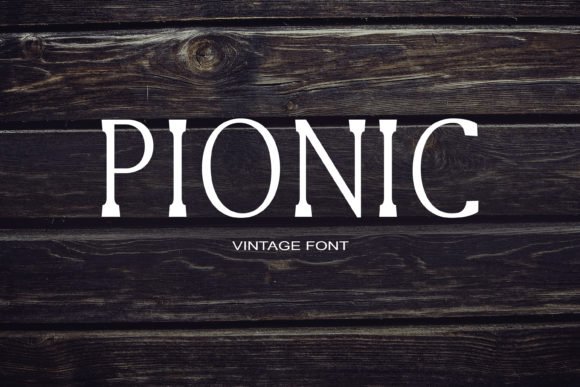 Pionic Font - Featured Image