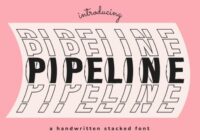 Pipeline Font - Featured Image