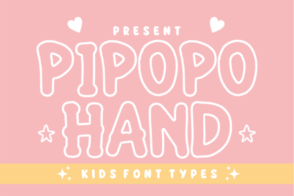 Pipopo Hand Font - Featured Image