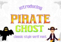 Pirate Ghost Font - Featured Image