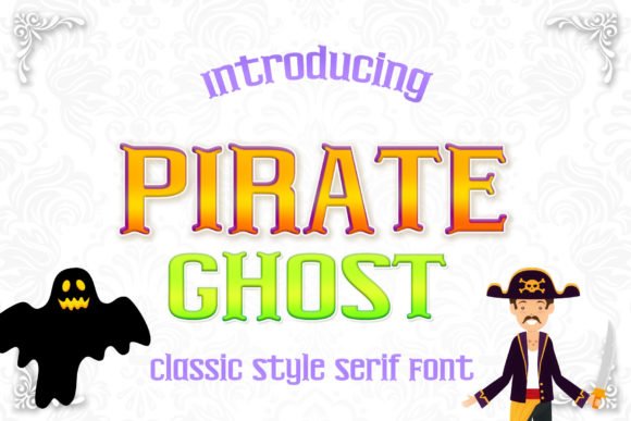 Pirate Ghost Font - Featured Image