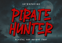 Pirate Hunter Font - Featured Image