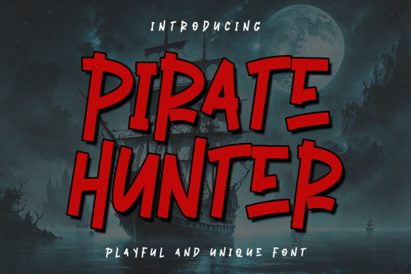 Pirate Hunter Font - Featured Image