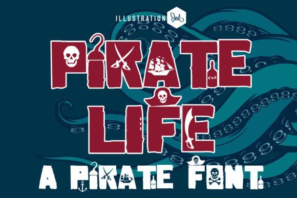 Pirate Life Font - Featured Image