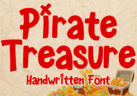 Pirate Treasure Font - Featured Image
