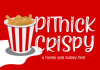 Pithick Crispy Font - Featured Image