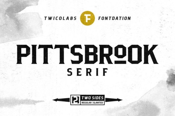 Pittsbrook Font - Featured Image