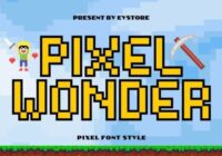 Pixel Wonder Font - Featured Image