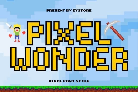Pixel Wonder Font - Featured Image
