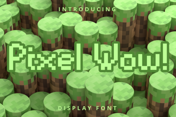 Pixel Wow Font - Featured Image
