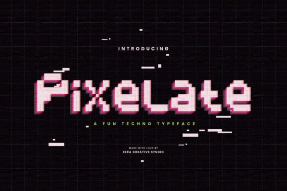 Pixelate Font - Featured Image