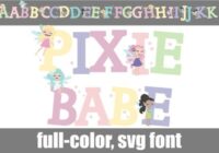 Pixie Babe Font - Featured Image