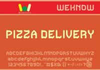 Pizza Delivery Font - Featured Image