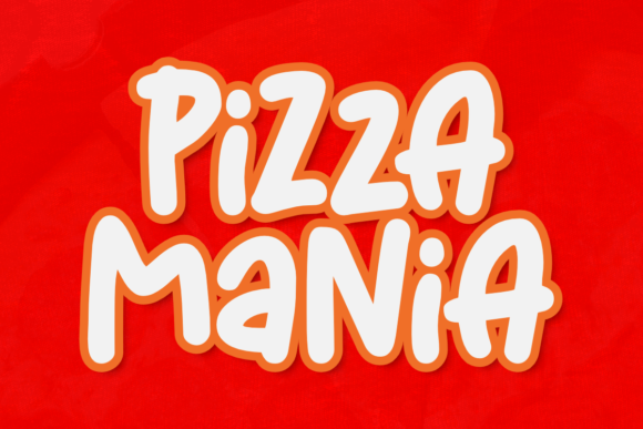 Pizza Mania Font - Featured Image