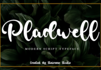 Pladwell Font - Featured Image