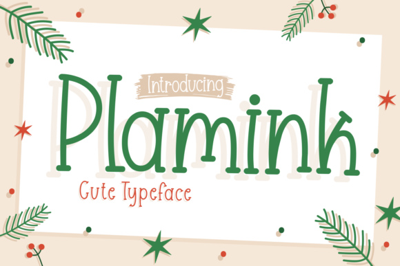 Plamink Font - Featured Image