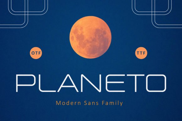 Planeto Font - Featured Image