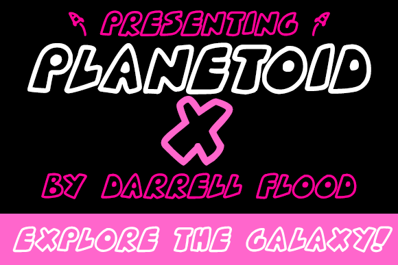 Planetoid X Font - Featured Image