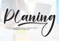 Planing Font - Featured Image