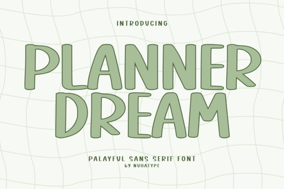 Planner Dream Font - Featured Image