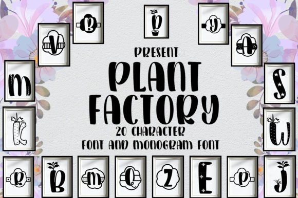 Plant Factory Font - Featured Image