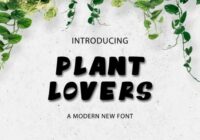 Plant Lovers Font - Featured Image