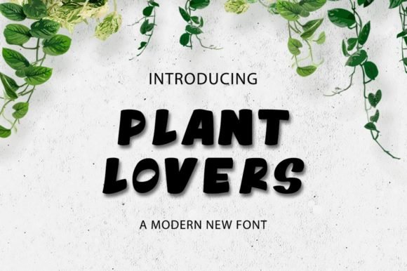 Plant Lovers Font - Featured Image