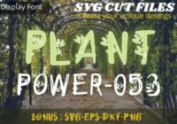 Plant Power Font - Featured Image