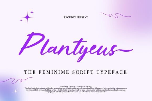 Plantyeus Font - Featured Image