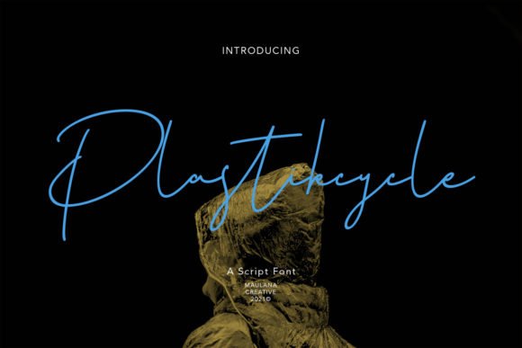 Plastikcycle Font - Featured Image