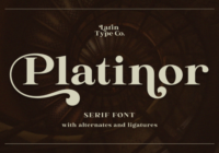 Platinor Font - Featured Image